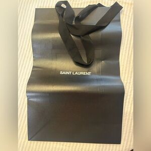 Saint Laurent Sleek Black Tote